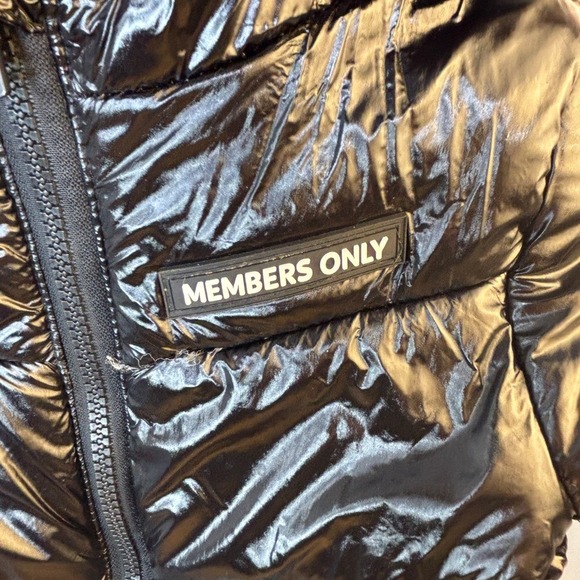 Members Only Space Jam‎ A New Legacy Lola Bunny Puffer Jacket Black Kids 4 - Picture 4 of 15